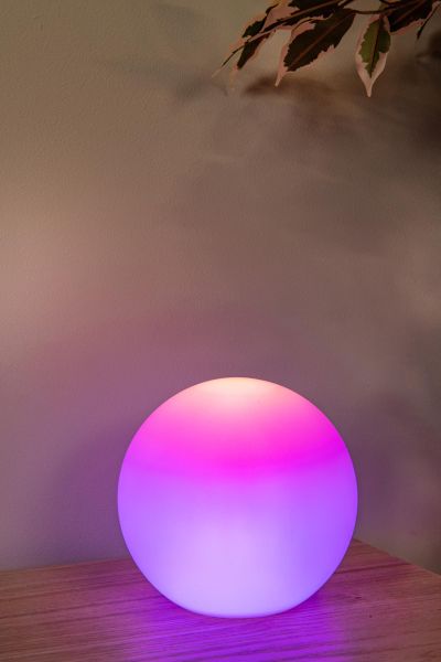 Lucide PINO - Rechargeable Table lamp Indoor/Outdoor - Battery pack - LED Dim. - CCT - 1x1,5W 2700K/6500K - IP65 - Rgb - White